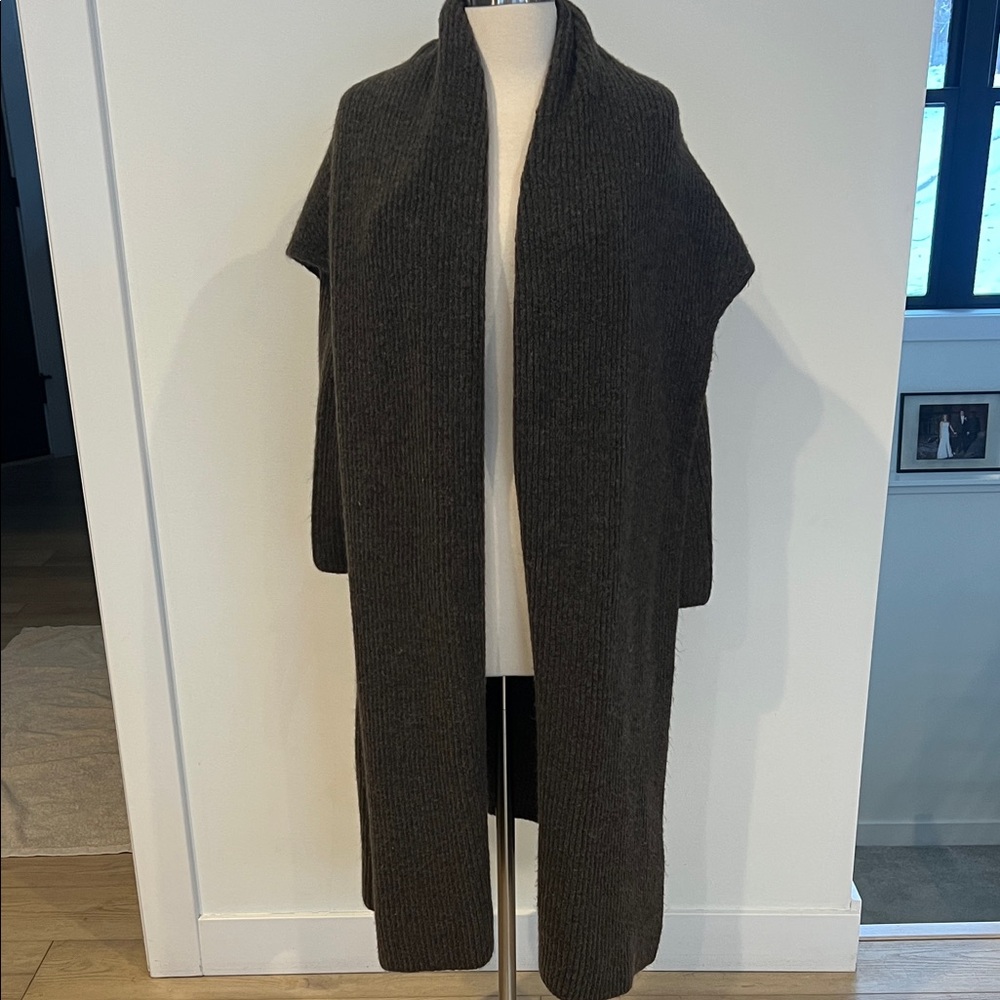 Elegant Dark Brown Women's Sweater